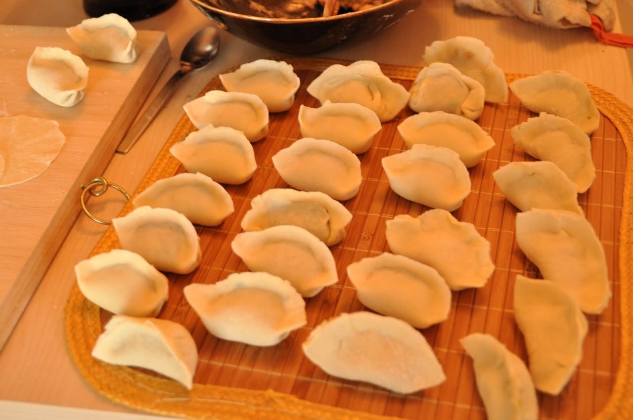 北京で習った餃子
