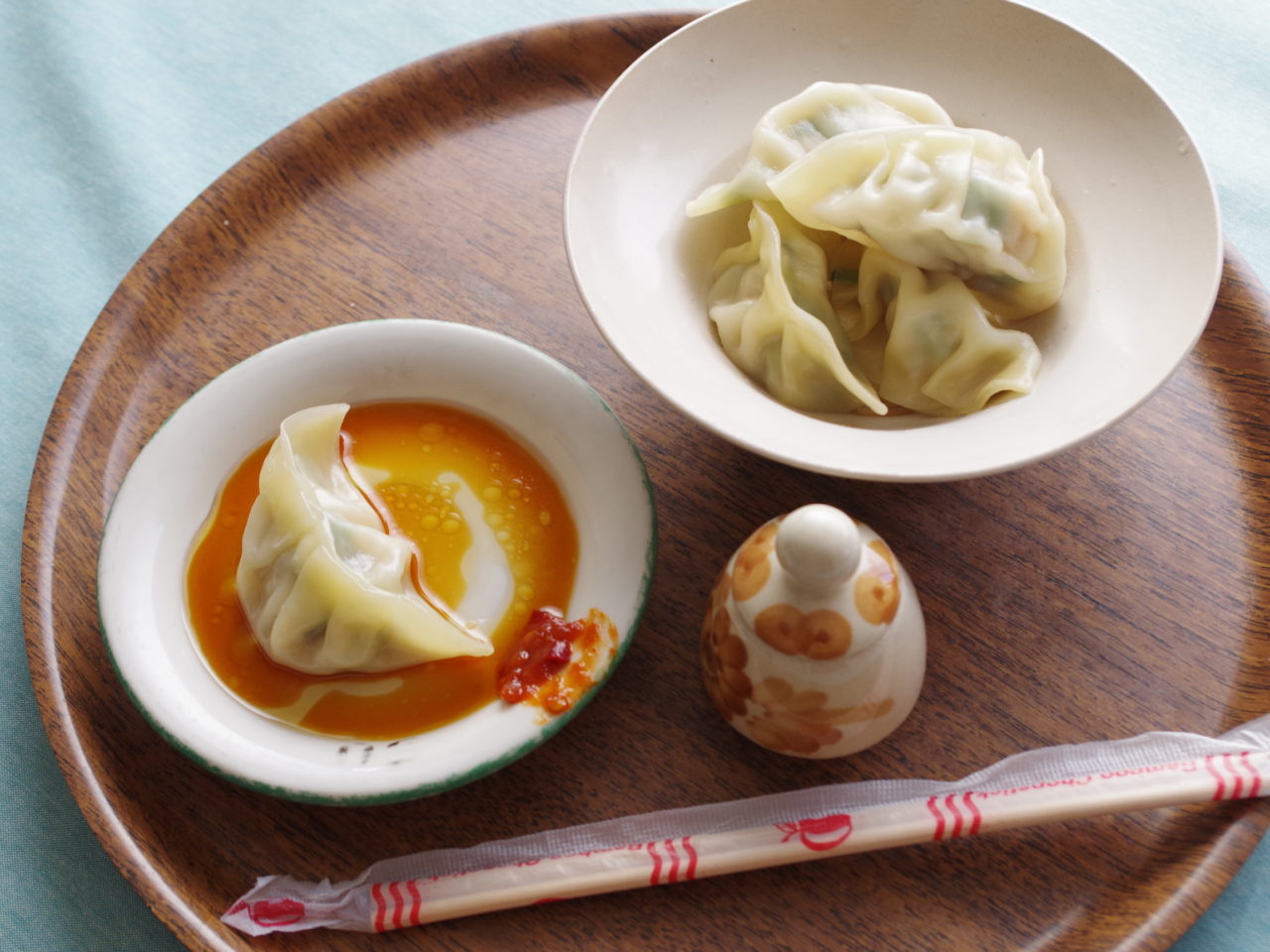 世界のおやつ旅の餃子