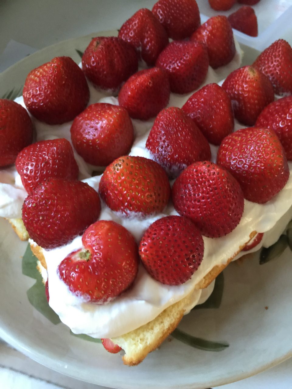 ハワイでいちごショート
