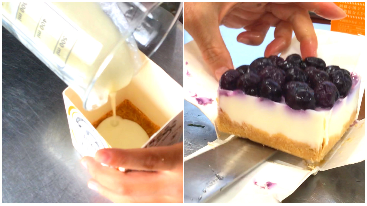 森永 レアチーズケーキ で映えるカフェ風デザートいかが 食メディア Pen Spoon ペンとスプーン