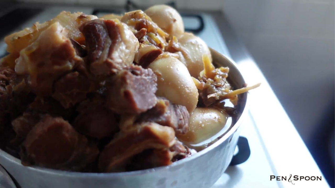 豚玉角煮